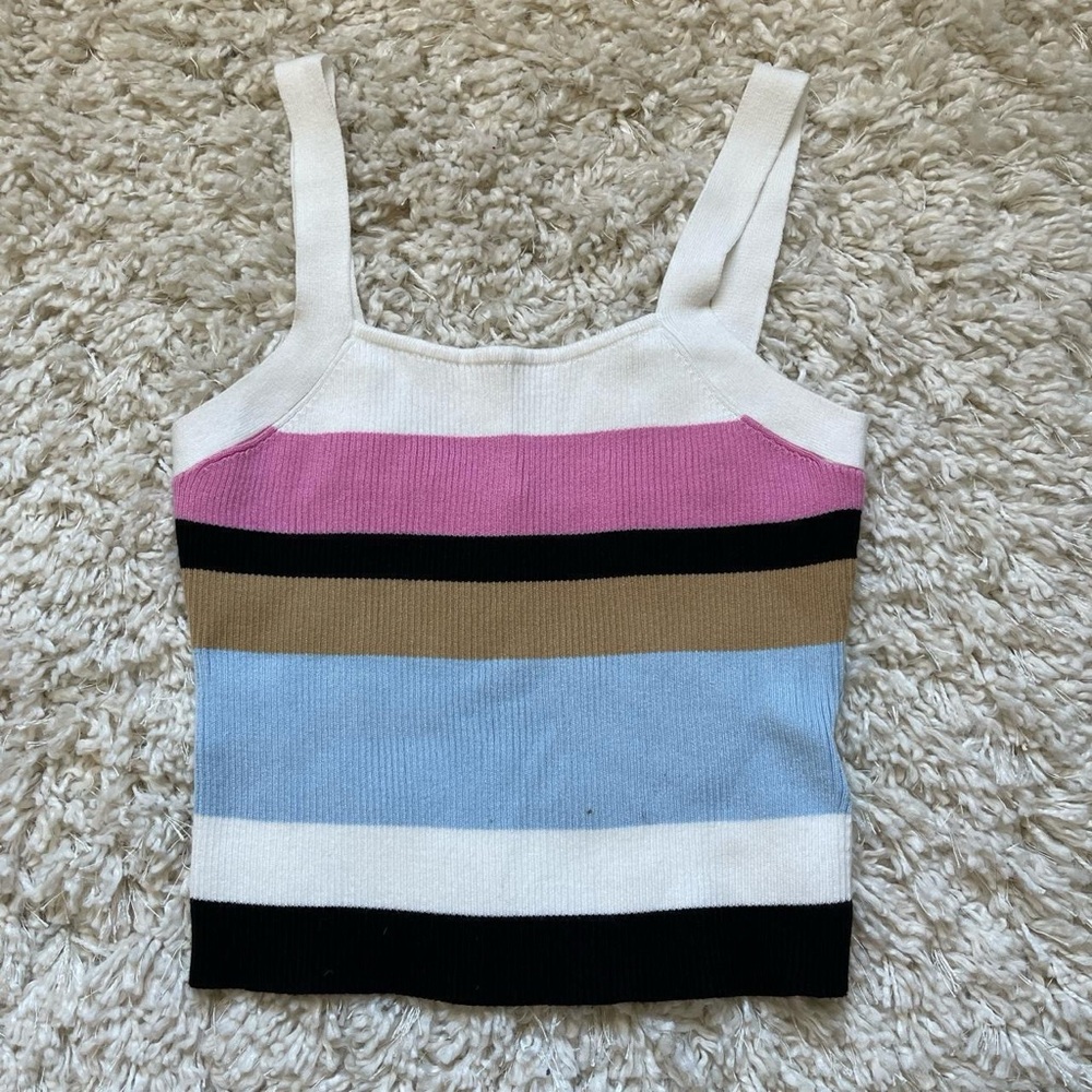 Striped Multicolor Women's Top